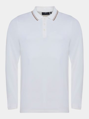 Daniel Springs Thermo Langarm Polo beige