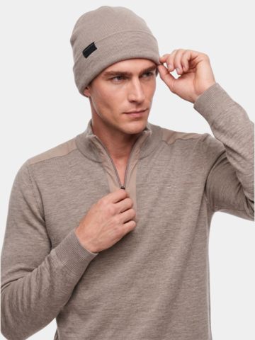Daniel Springs Merino Muetze Accessoires sand