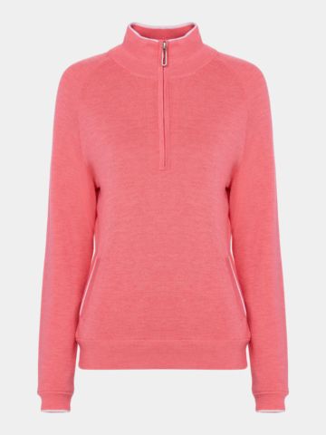 Valiente Troyer Windstopp Strick fuchsia