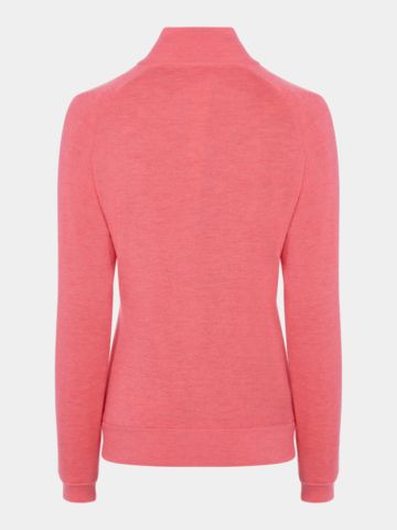 Valiente Troyer Windstopp Strick fuchsia
