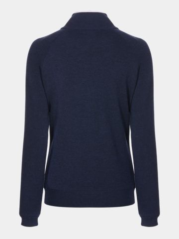 Valiente Troyer Windstopp Strick navy