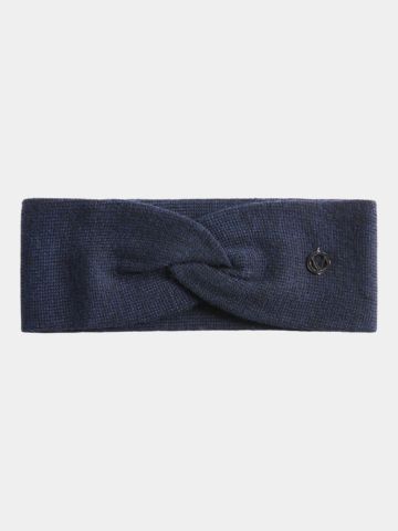 Valiente Merino Stirnband navy