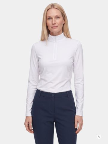 Valiente 1/2 Zip Thermo Unterzieher weiß