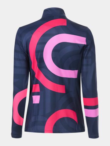 Valiente 1/2 Zip Thermo Unterzieher pink