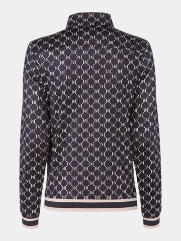 Valiente Loose Fit Langarm Polo mehrfarbig