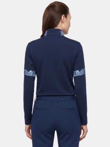 Valiente 1/2 Zip Thermo Unterzieher navy