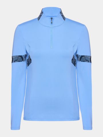 Valiente 1/2 Zip Thermo Unterzieher hellblau