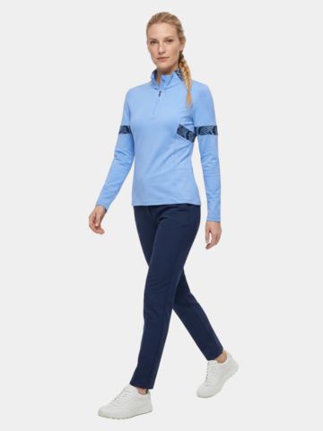 Valiente 1/2 Zip Thermo Unterzieher hellblau