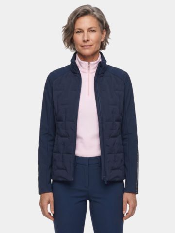 Valiente Hybrid Softshell Thermo Jacke navy