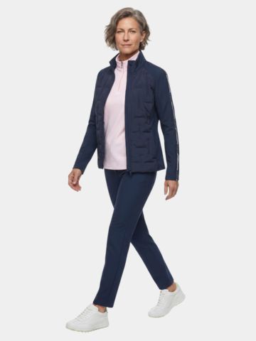 Valiente Hybrid Softshell Thermo Jacke navy