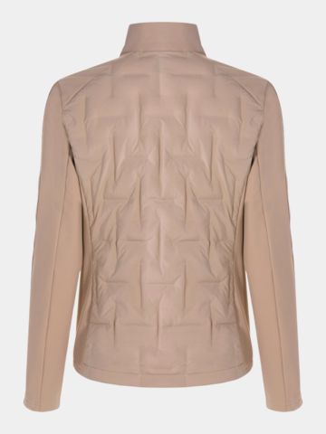 Valiente Hybrid Softshell Thermo Jacke beige