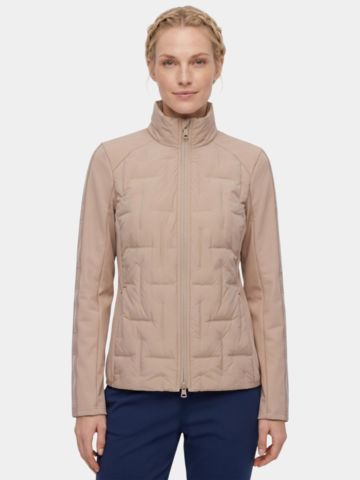 Valiente Hybrid Softshell Thermo Jacke beige