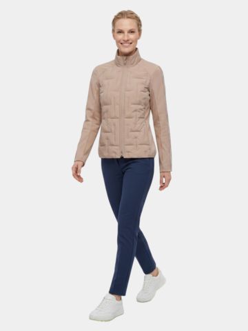Valiente Hybrid Softshell Thermo Jacke beige