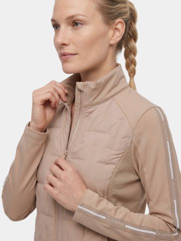 Valiente Hybrid Softshell Thermo Jacke beige
