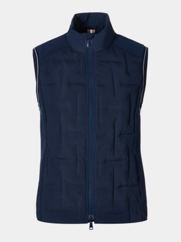 Valiente Hybrid Softshell Thermo Weste navy