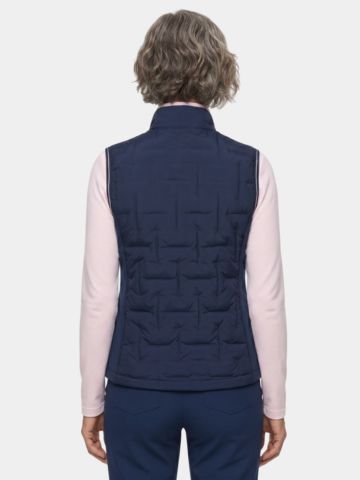 Valiente Hybrid Softshell Thermo Weste navy
