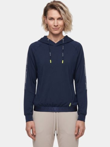 Valiente Hoodie Stretch Midlayer navy