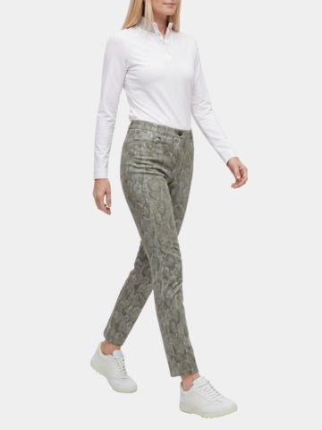 Valiente ROMY-L Druck lang Hose oliv