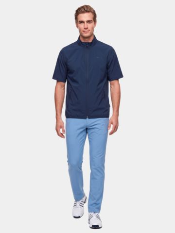Daniel Springs leichte, kurzarm Windstopp Jacke navy