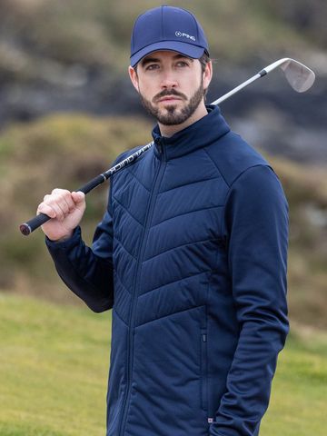 Ping Ivan Hybrid Stretch Jacke navy
