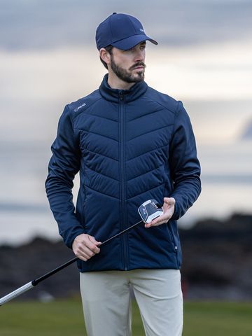 Ping Ivan Hybrid Stretch Jacke navy