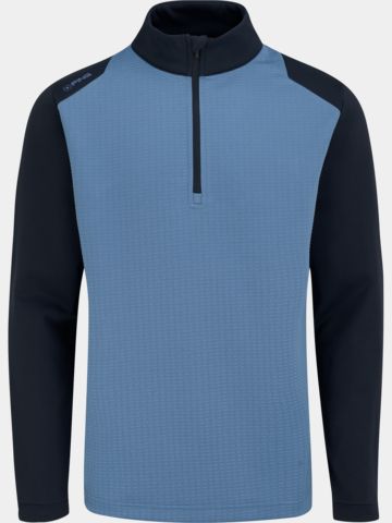 Ping Reg Stretch Midlayer blau