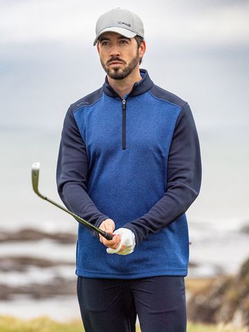 Ping Ramsey Stretch Midlayer blau