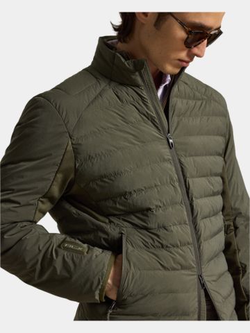 Polo Ralph Lauren FULL ZIP Thermo Jacke dunkelgrün