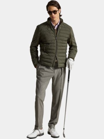Polo Ralph Lauren FULL ZIP Thermo Jacke dunkelgrün