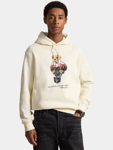 Polo Ralph Lauren Hoodie Sweatshirt ecru