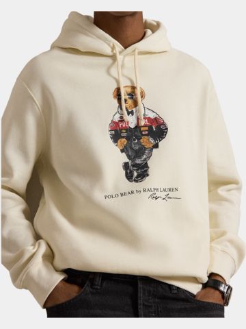 Polo Ralph Lauren Hoodie Sweatshirt ecru