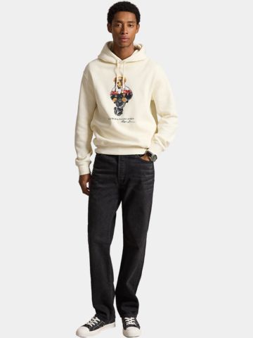 Polo Ralph Lauren Hoodie Sweatshirt ecru
