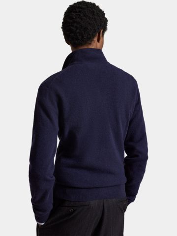 Polo Ralph Lauren PULLOVER Troyer Strick navy
