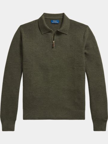 Polo Ralph Lauren PULLOVER Strick Polo oliv