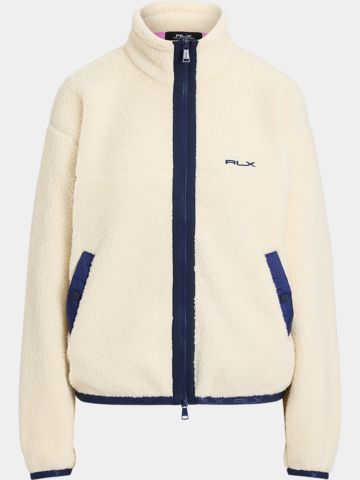 Polo Ralph Lauren Fleece Jacke ecru