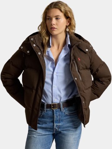 Polo Ralph Lauren Thermo Jacke dunkelbraun