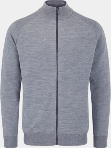 Ping Murphy Full Zip Sweater grau
