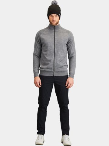 Ping Murphy Full Zip Sweater grau