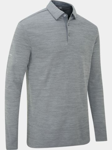 Ping Creek Sleeve Polo Shirt grau