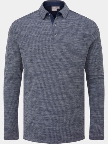 Ping Creek Sleeve Polo Shirt navy