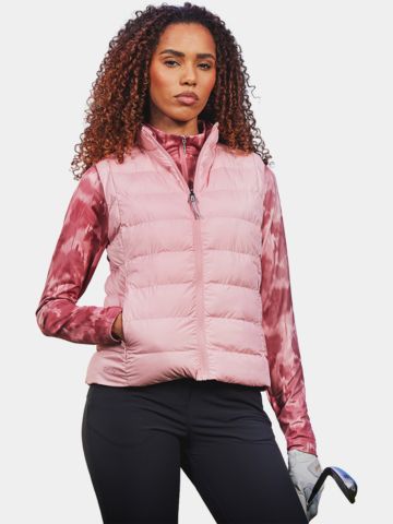 Ping Samantha Insulated Reversible Vest pink