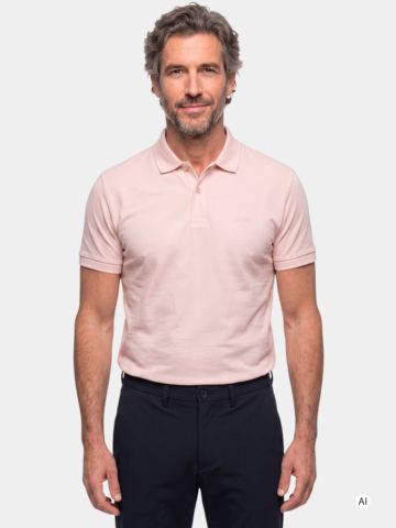 BOSS Pio 1 half-sleeve polo pink
