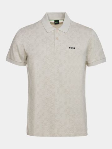 BOSS Swing AO Halbarm Polo sand