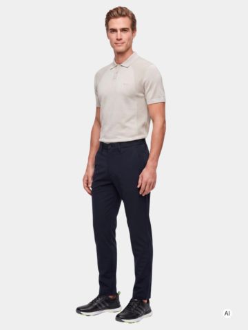 BOSS Commuter Reg Elev Chino Hose schwarz