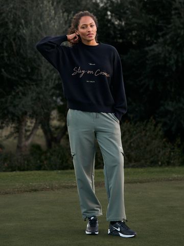 Macade Golf Cropped TX Knit Sweater Pullover Strick schwarz
