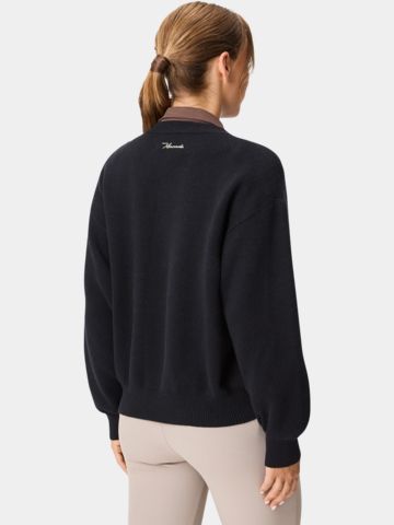 Macade Golf Cropped TX Knit Sweater Pullover Strick schwarz