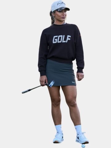 Macade Golf Oversized Golf Sweater Pullover Strick braun