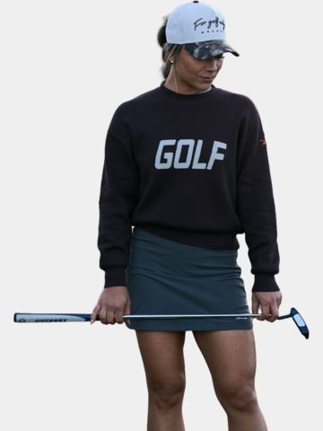 Macade Golf Oversized Golf Sweater Pullover Strick braun