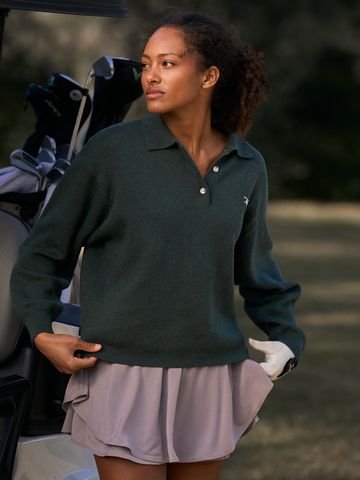 Macade Golf Ivy Pine Knit Sweater Pullover Strick grün