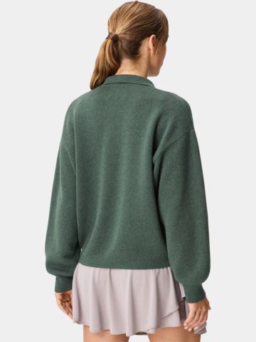 Macade Golf Ivy Pine Knit Sweater Pullover Strick grün